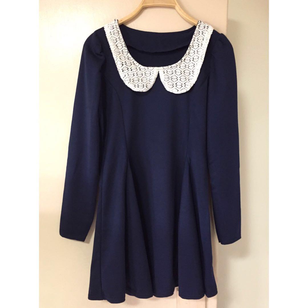 Collar dress uk clearance