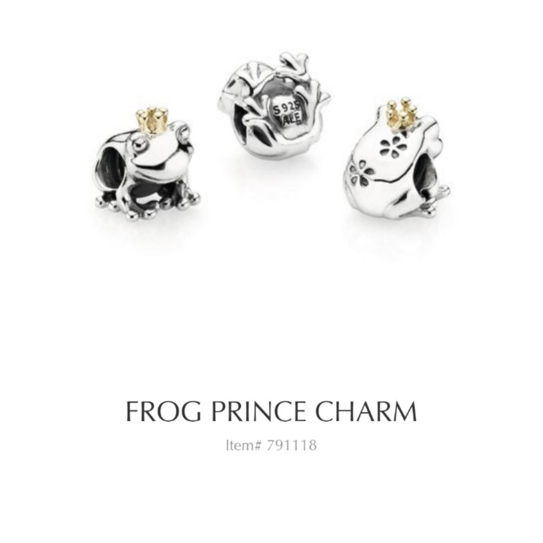 Bnis Pandora FROG PRINCE CHARM Women s Fashion Jewelry Organisers Charms on Carousell