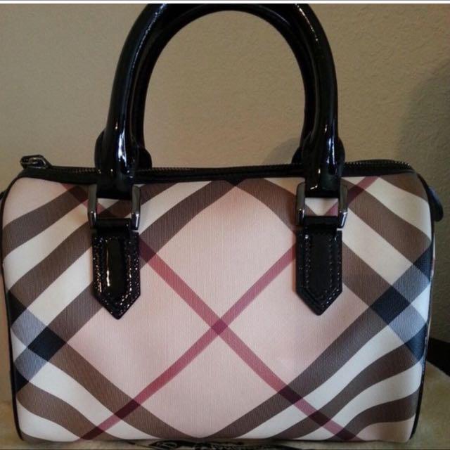 Burberry speedy, Luxury, Bags & Wallets on Carousell