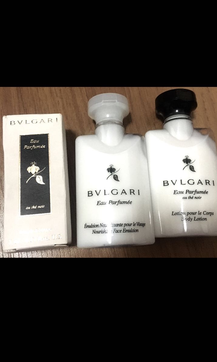 Bvlgari eau sales parfumee face emulsion