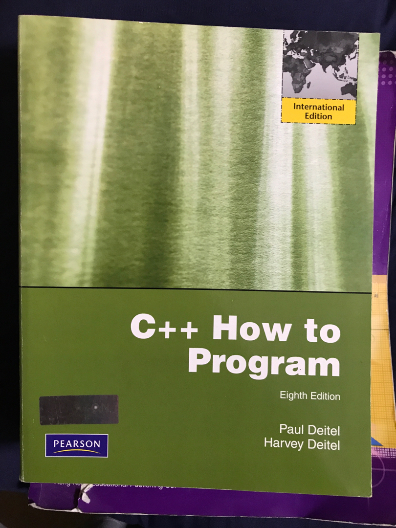 C++ textbook, 興趣及遊戲, 書本 & 文具, 教科書 - Carousell