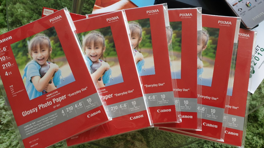 Canon Glossy Photo Paper GP 601, Photography, Cameras on Carousell