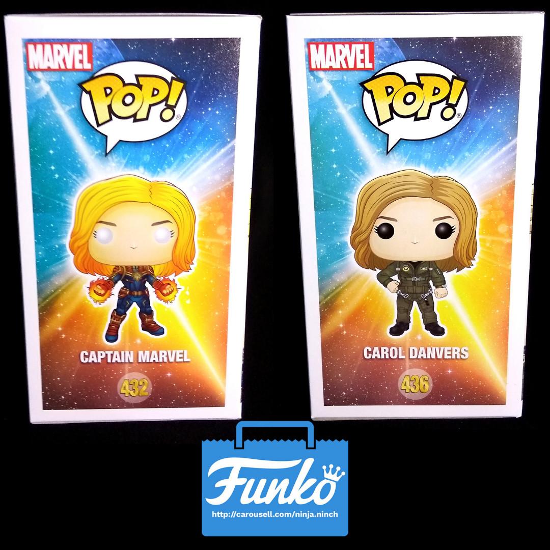 fye exclusive captain marvel pop
