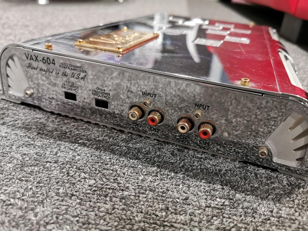 Car amplifier volcano VAX604, Car Accessories, Accessories on Carousell