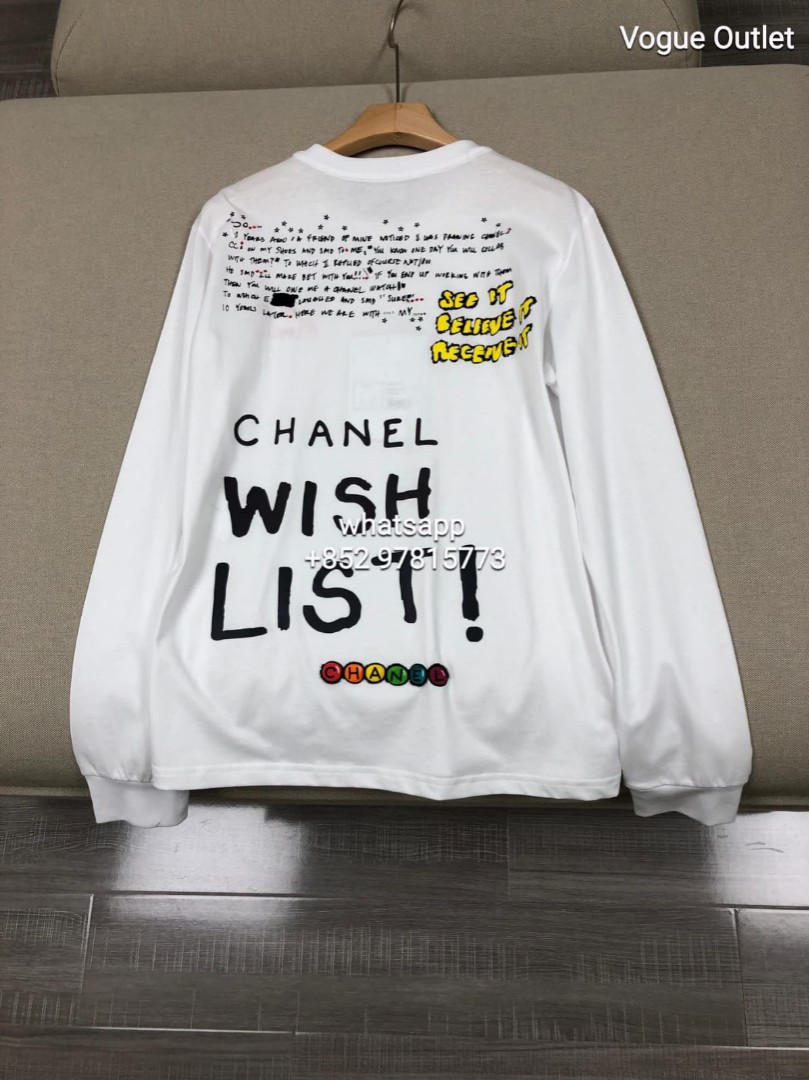 Chanel pharrell long sleeve cheap