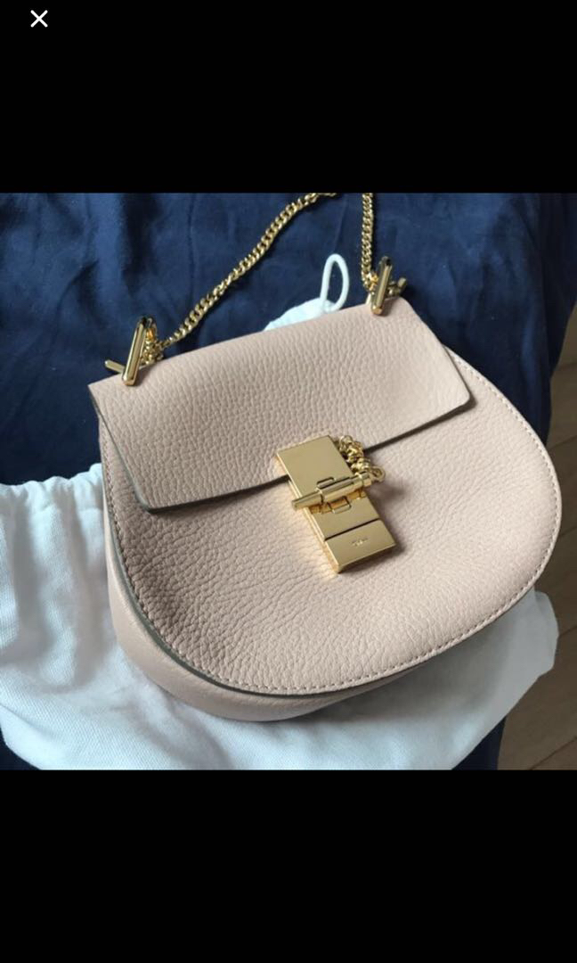 chloe drew pink bag