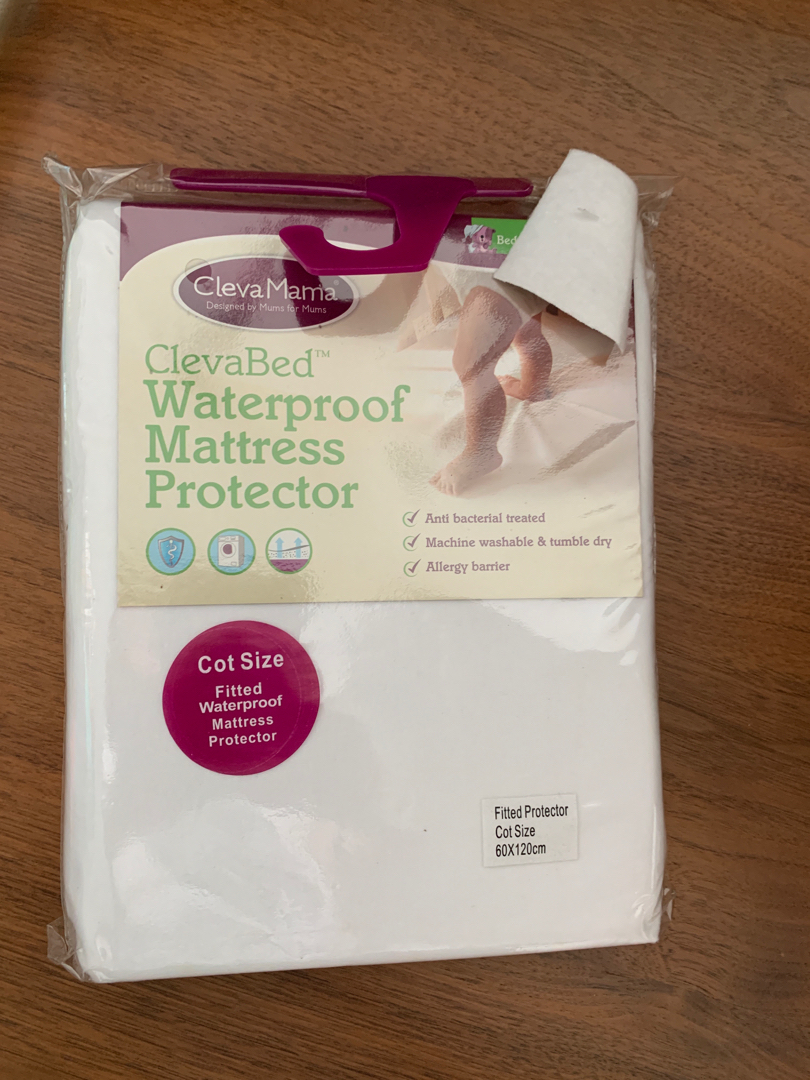 Clevabed waterproof mattress protector Cleva Mama brand Babies Kids Baby Nursery Kids Furniture Cots Cribs on Carousell