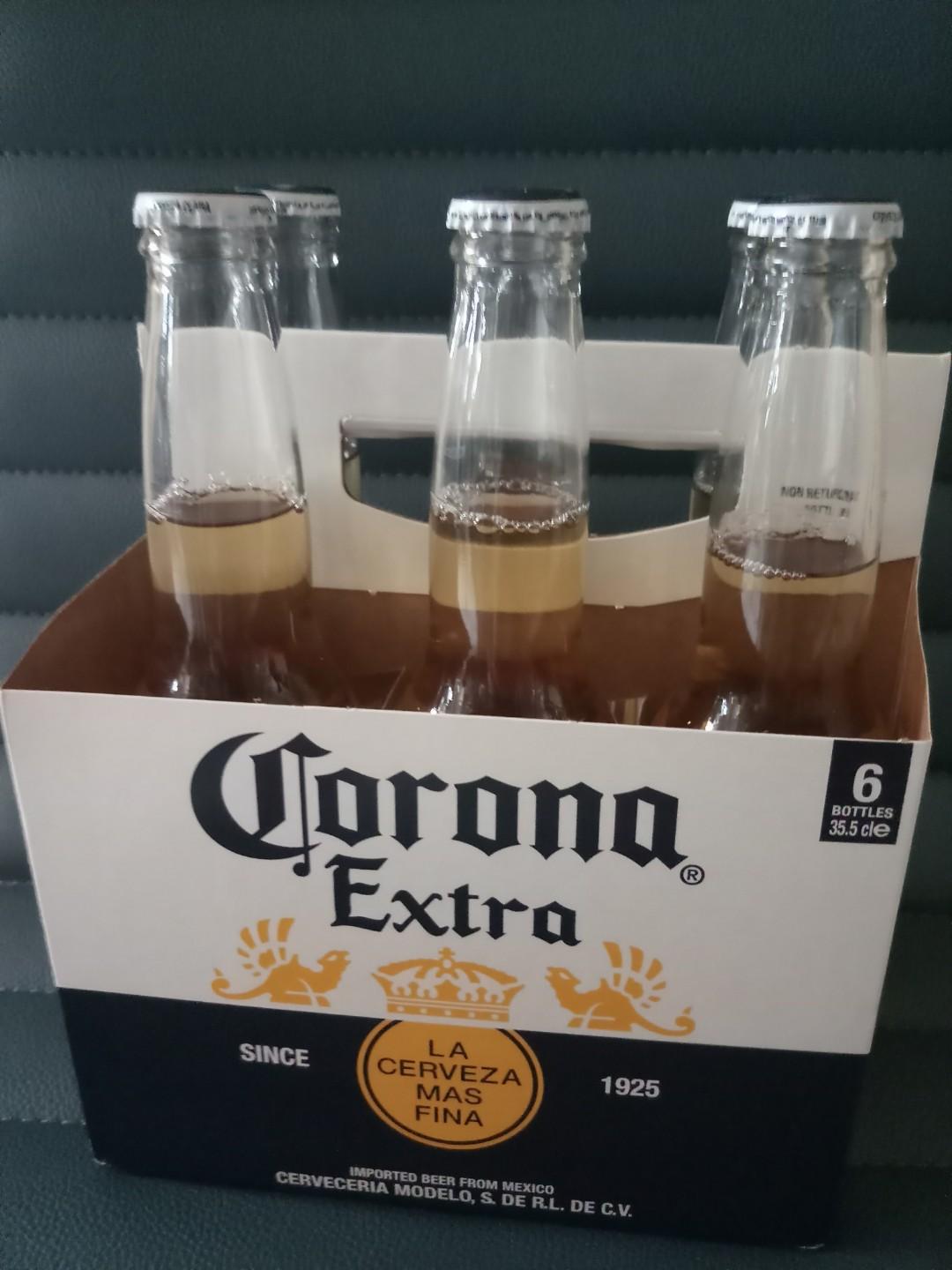 Corona Beer 6 Bottles In A Pack Food Drinks Beverages On Carousell Corona fit packs have been specifically designed for this interlocking feature, according to a yahoo lifestyle report. carousell