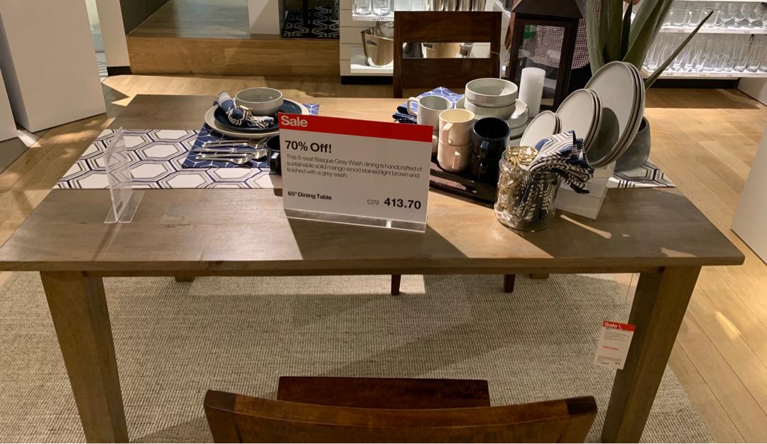Basque gray 2024 wash table
