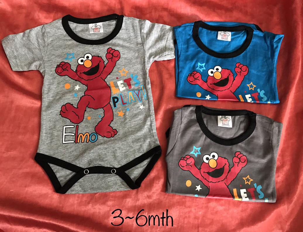 Cute Baby Elmo Rompers Babies Kids Babies Apparel On Carousell