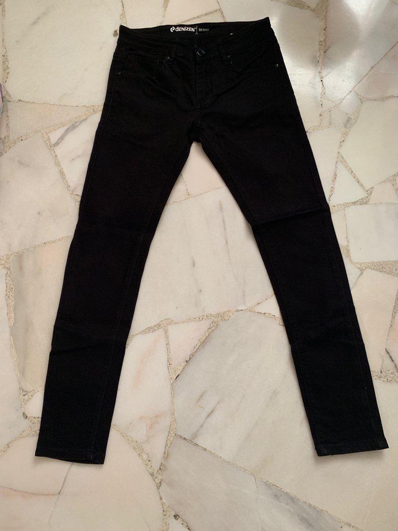 denizen black skinny jeans