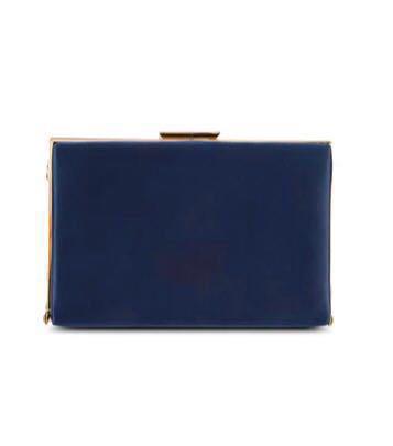 Dorothy perkins navy clutch bag online