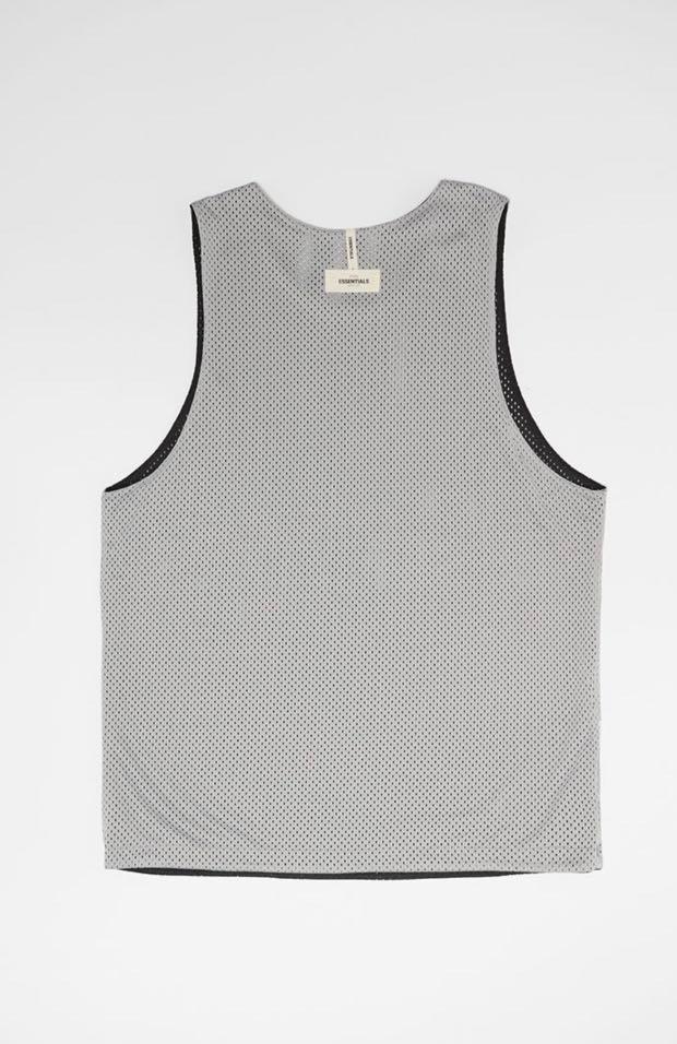 Fear Of God FOG Pacsun Essentials Mesh Tank Grey/Black Reversible