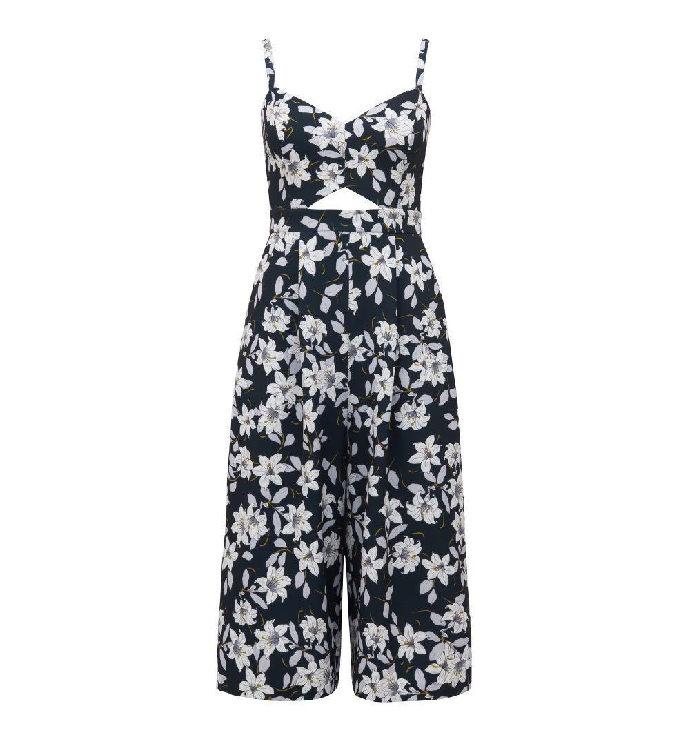 forever new floral jumpsuit