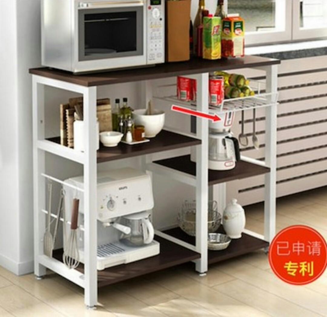 Free Delivery Kitchen Cabinet Rack Shelf Microwave Oven Furniture