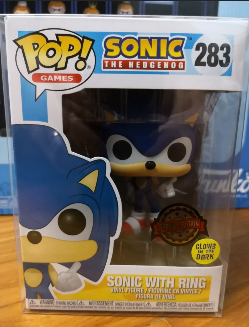 sonic glow in the dark funko pop