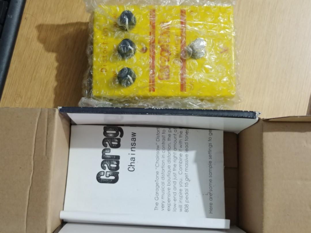 chainsaw distortion pedal