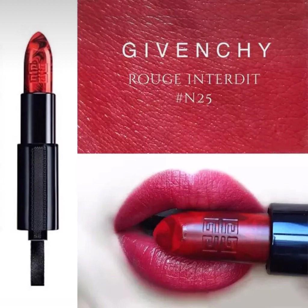 givenchy rouge interdit 25