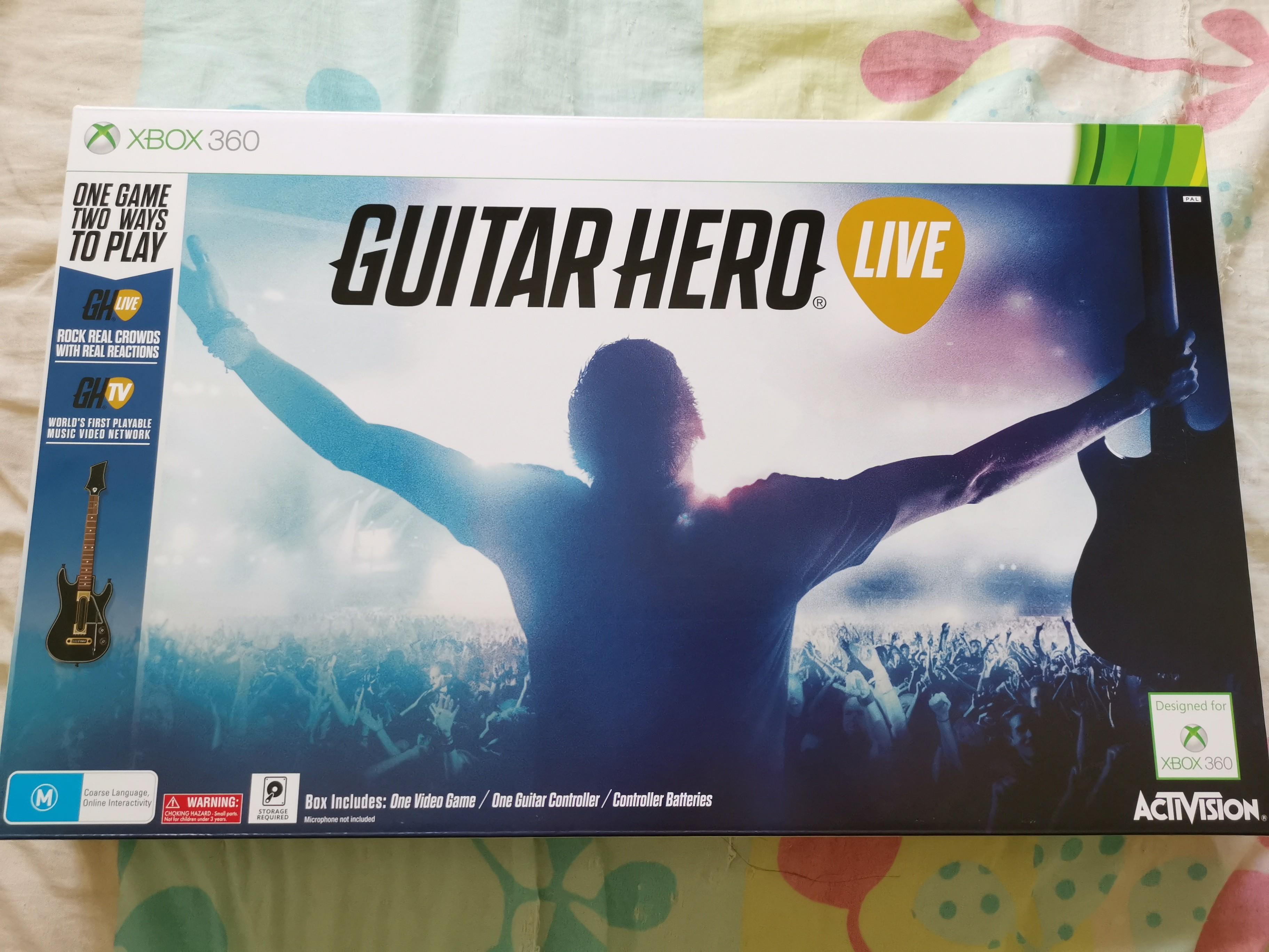 Guitar Hero Live Games Accessories Toys Games Video Gaming Video Games On Carousell