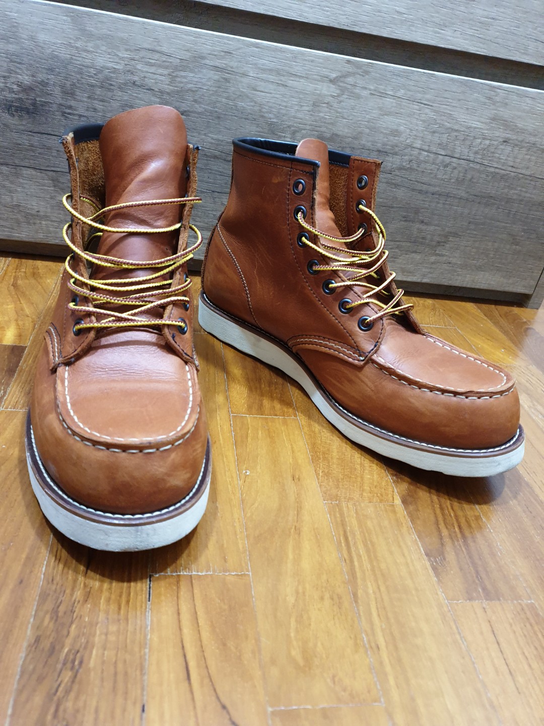 Hawkins Leather Boots (6\