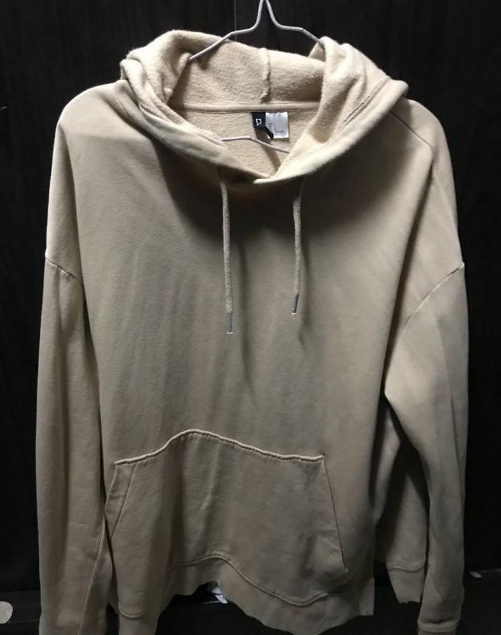 brown hoodie h&m