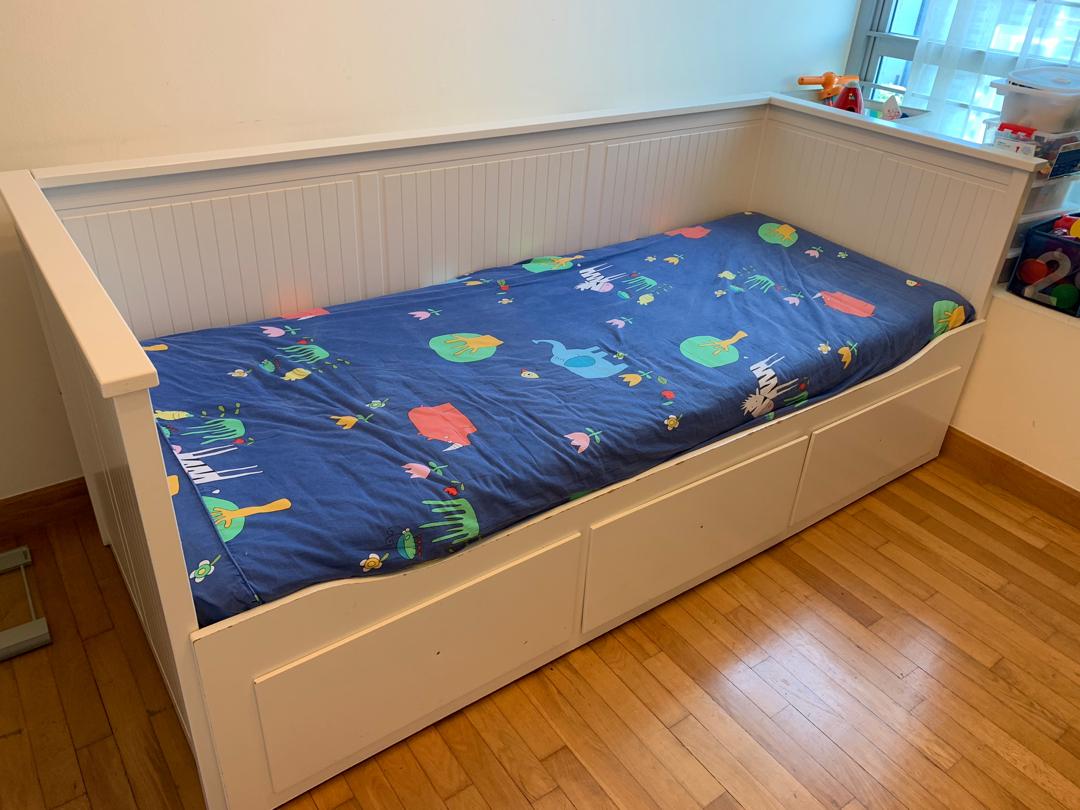 Ikea Day Bed Frame Extendable To Double Bed Furniture Beds