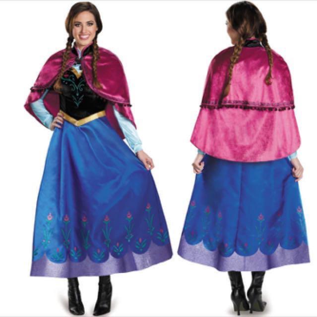 frozen anna costume womens