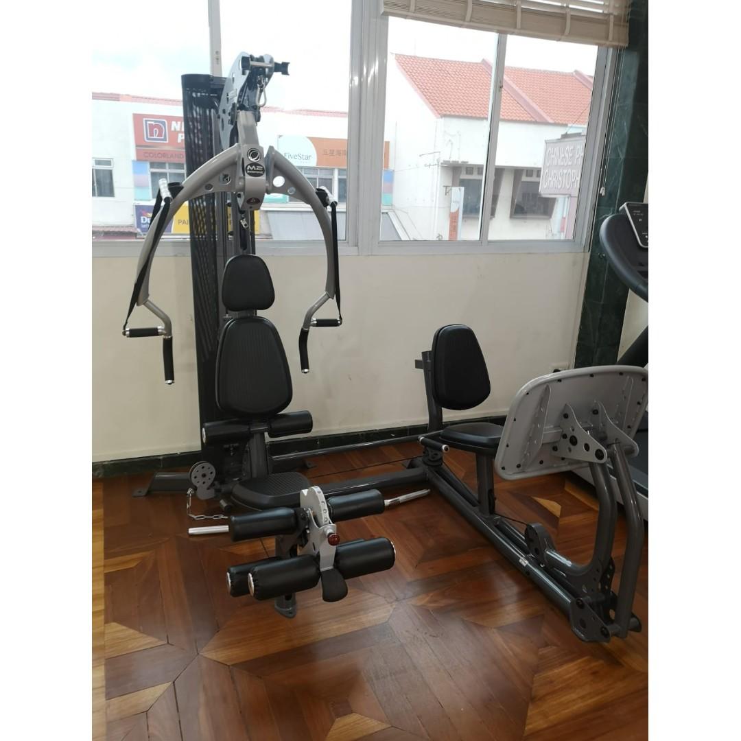 Inspire m2 with leg press shop