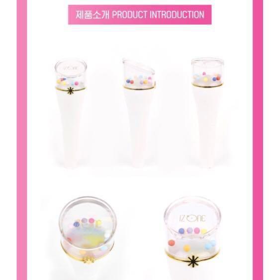 IZ*ONE Official Light Stick (Lightstick) 官方手燈, 興趣及遊戲, 收藏品及紀念品, 韓流 ...