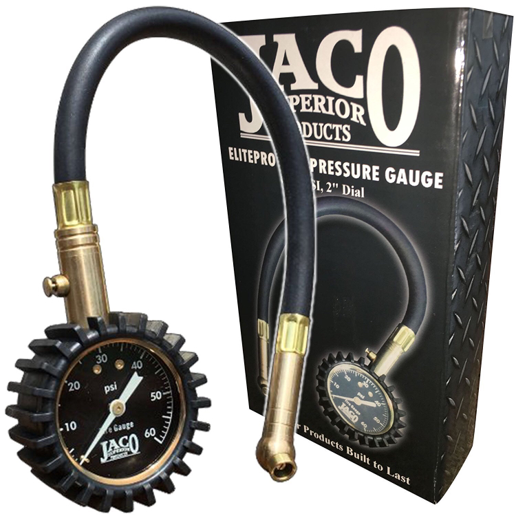 JACO Superior Products JACO ElitePro Tire Pressure Gauge 60 PSI (M01134),  Car Accessories, Tyres  Rims on Carousell