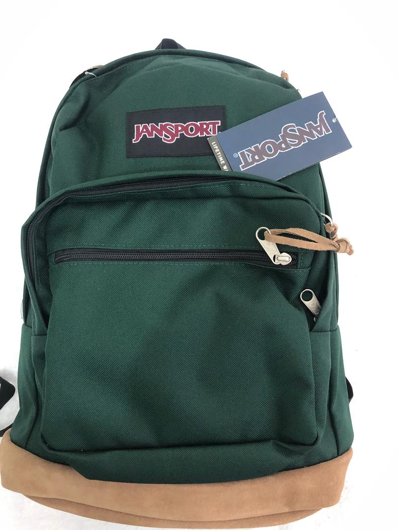 jansport backpack pine grove green