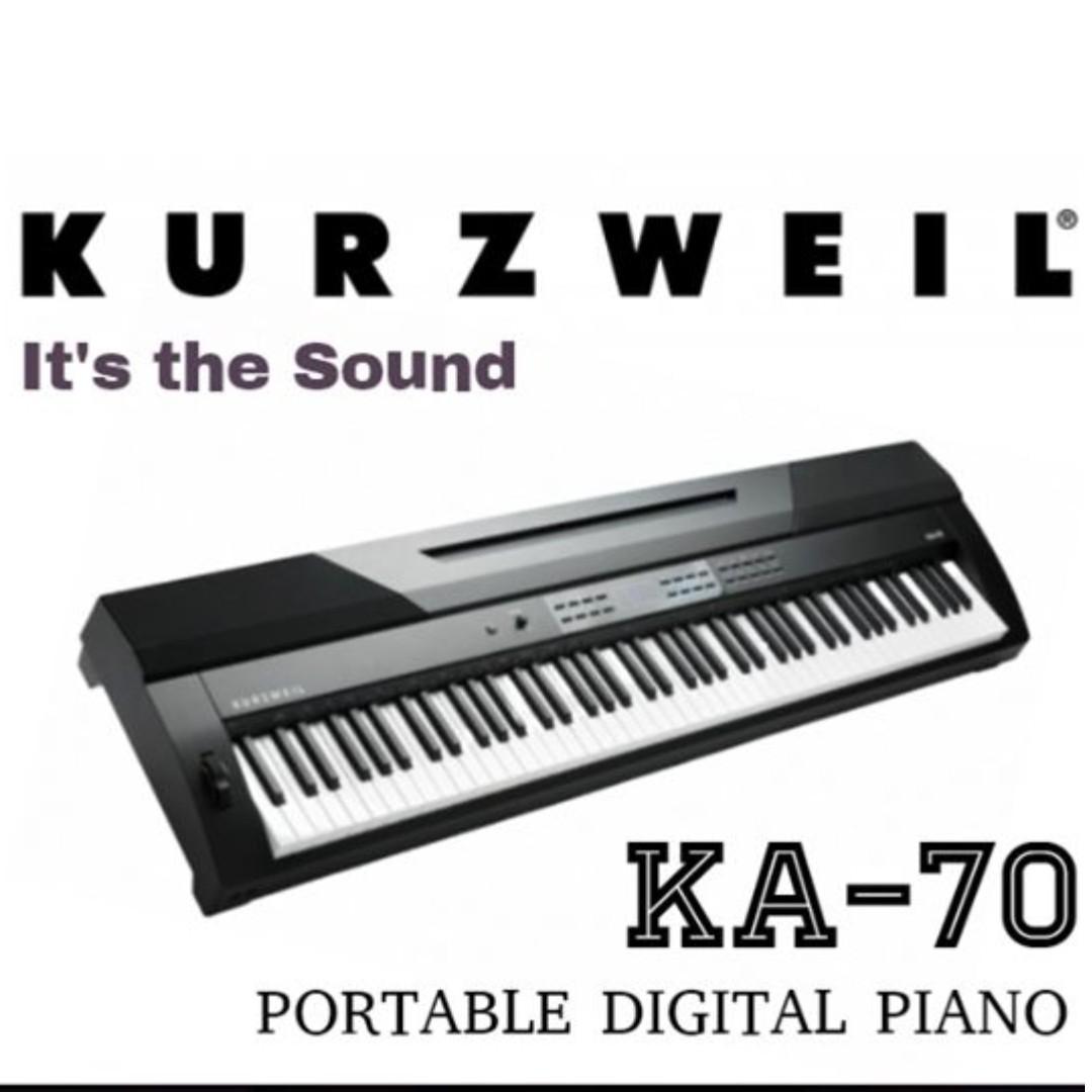 Kurzweil Ka 70 Portable Digital Piano Music Media Music Instruments On Carousell
