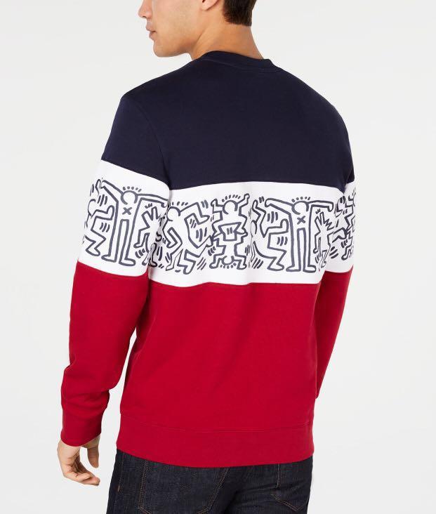 Lacoste x Keith haring men s sweatshirt