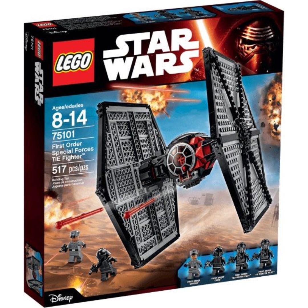 Lego Star Wars 75101 First Order Special Forces Tie Fighter, Hobbies ...