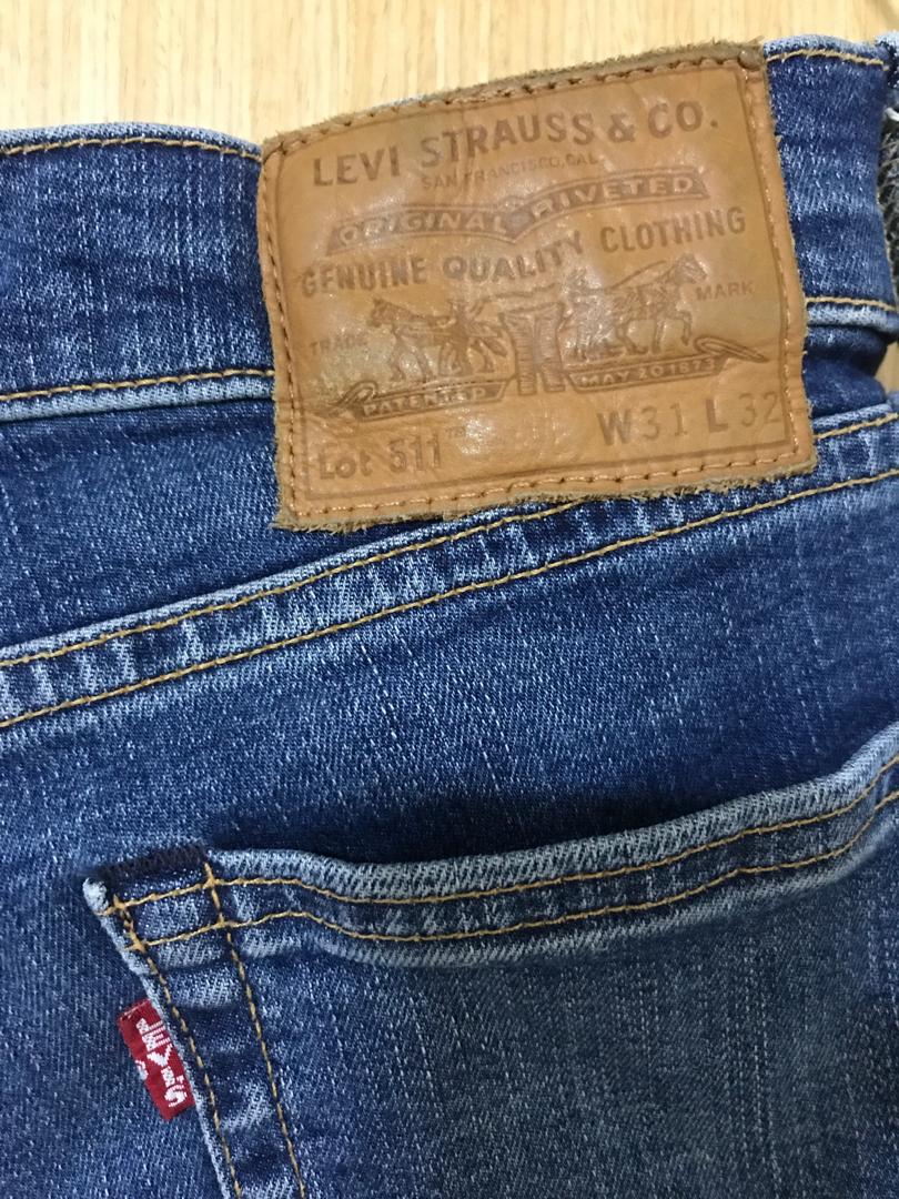 Levi's Premium 511 big E, Men's Fashion, Bottoms, Jeans on Carousell