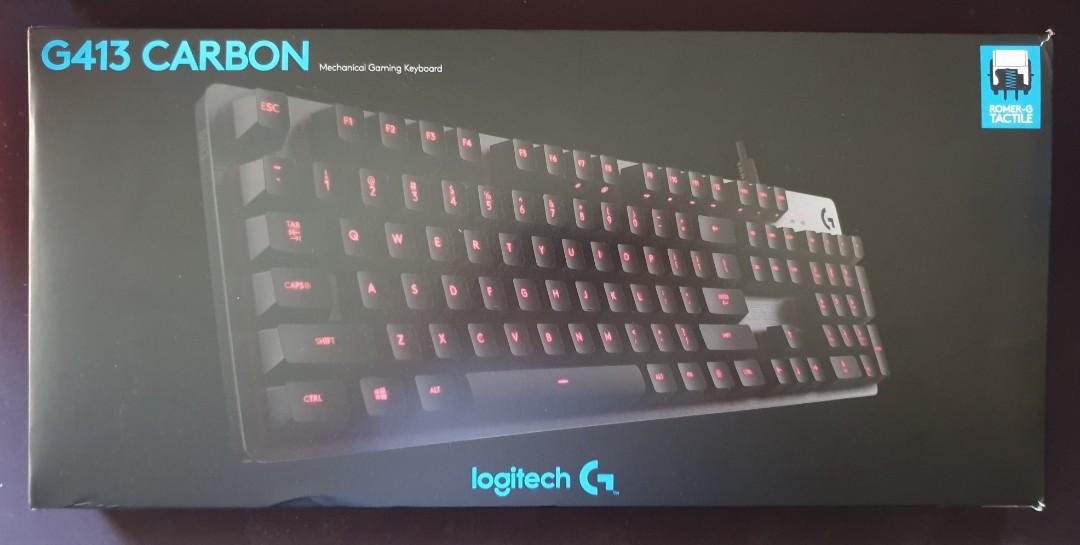 Logitech G413 Carbon Romer G Tactile Electronics Computer Parts Accessories On Carousell