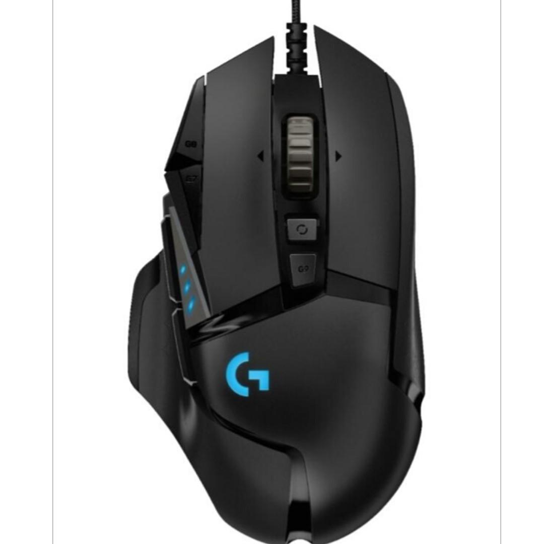 Logitech G502 Hero Gaming Mouse And G640 Mouse Pad Electronics Computer Parts Accessories On Carousell