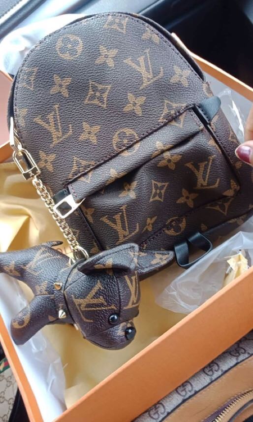 dog lv backpack