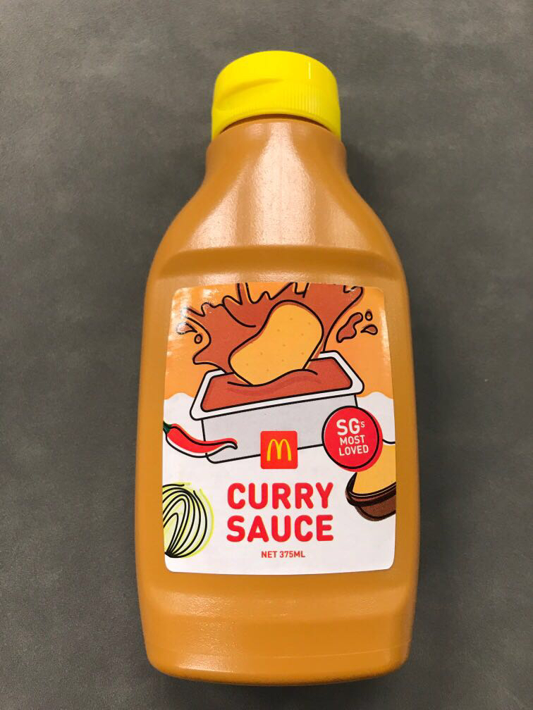McDonald's Curry Sauce, Food & Drinks, Packaged Snacks on Carousell