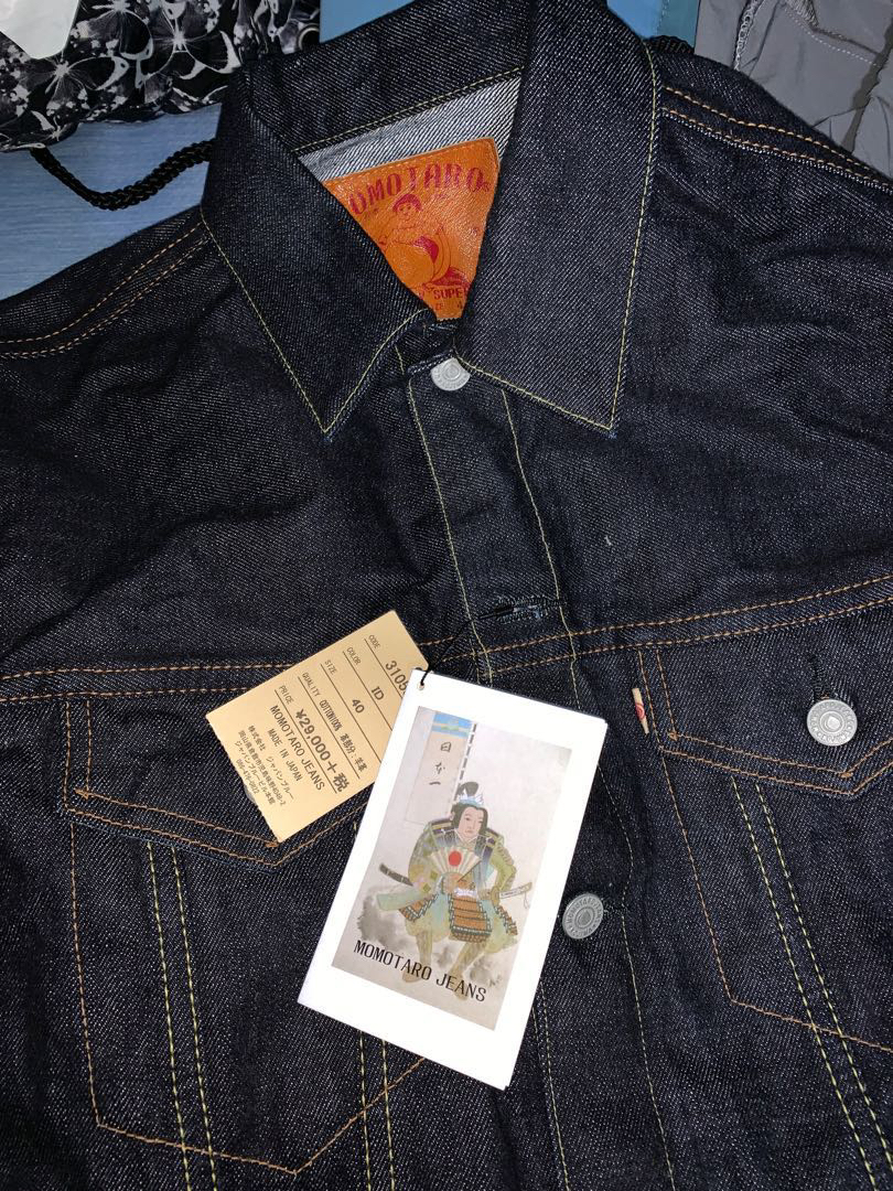 Momotaro denim jacket 3105sp, 男裝, 外 