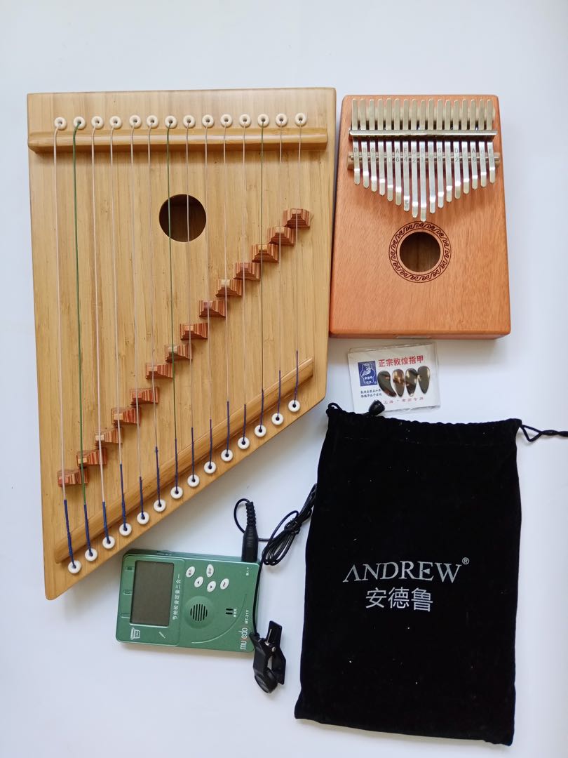 Moving out sale Kalimba and Mini Guzheng Hobbies Toys Music