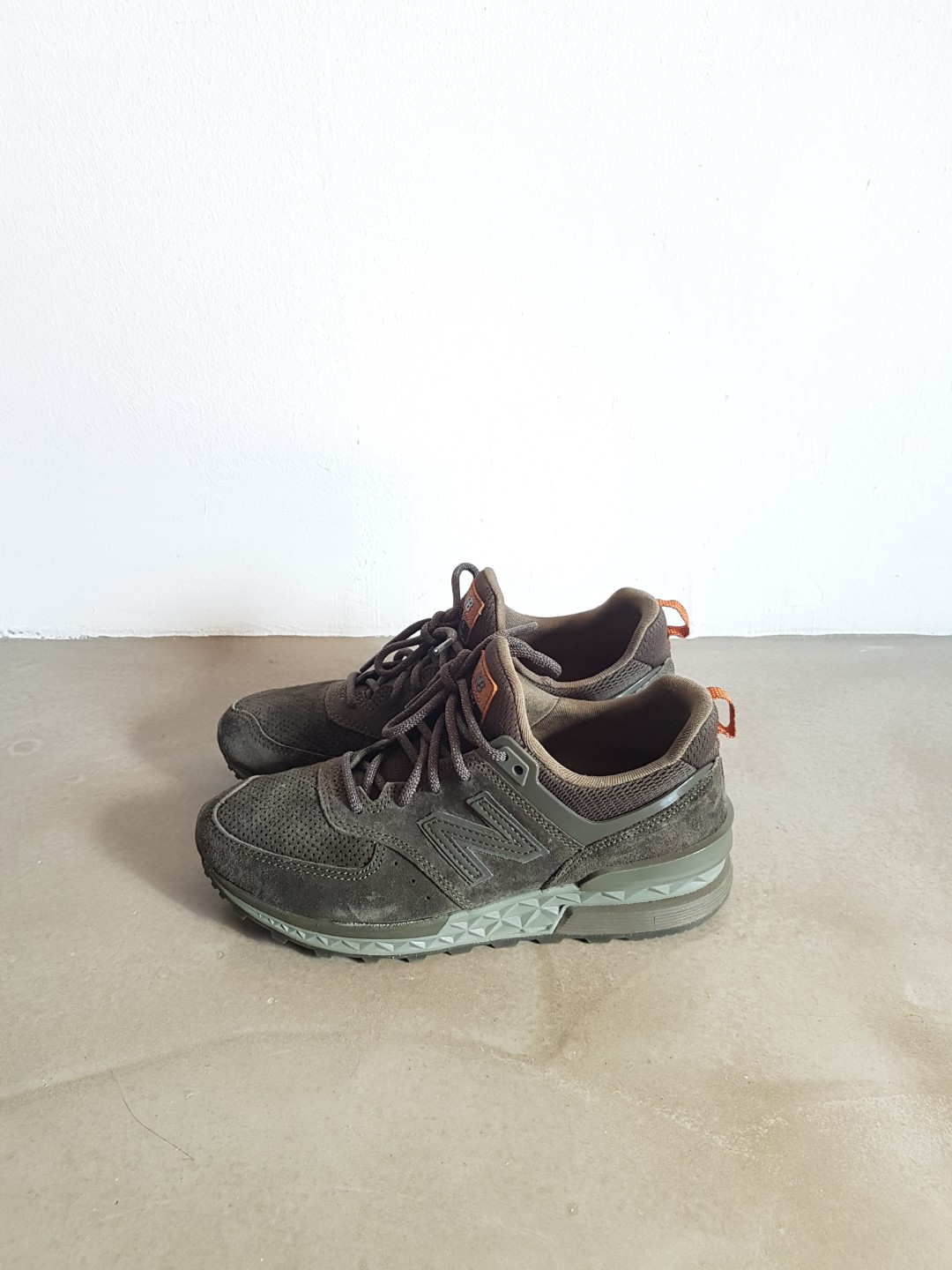 new balance 574 sport green