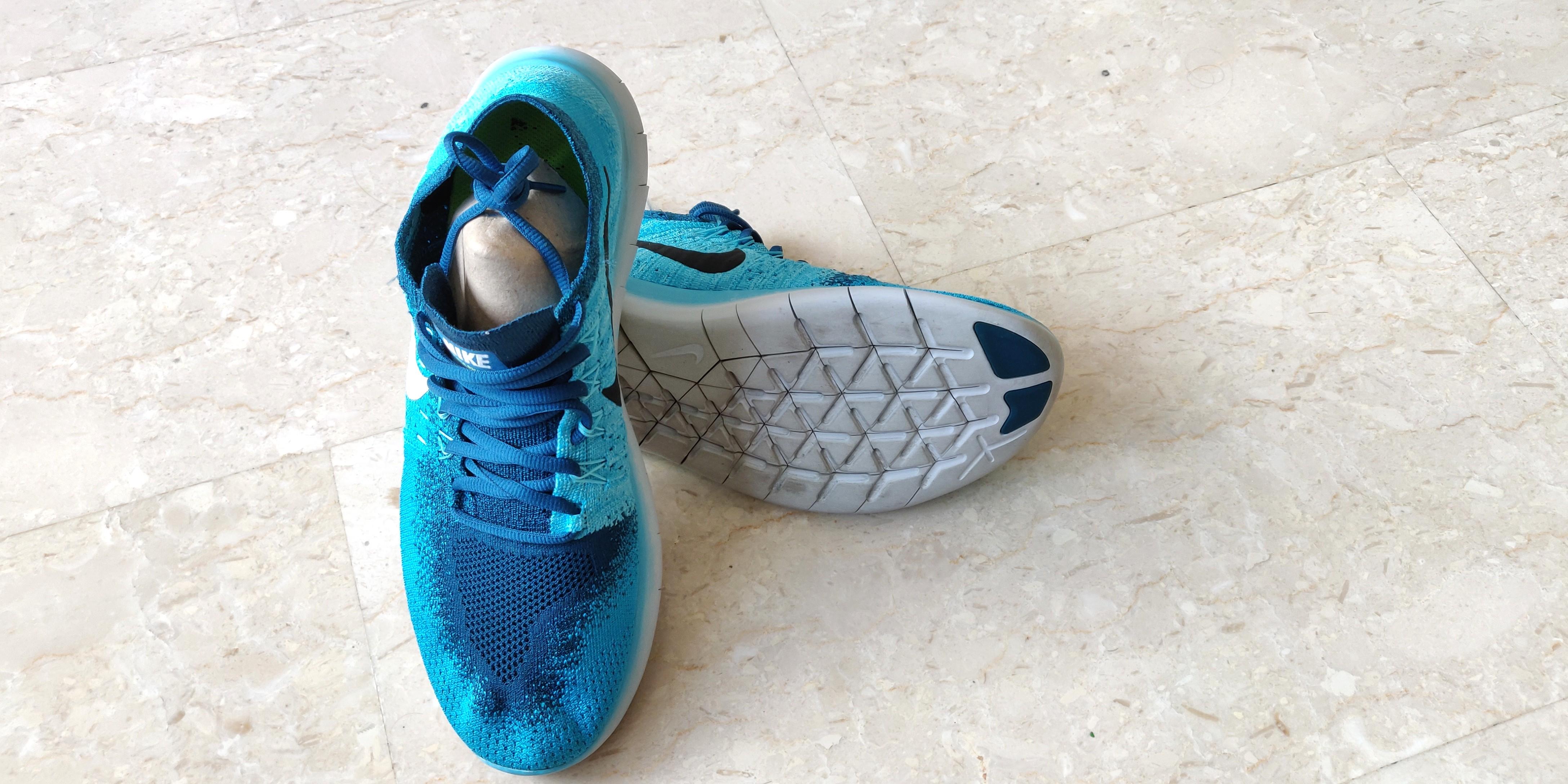 Nike Free RN Flyknit Size US 10.5 Men s Fashion Footwear Sneakers on Carousell