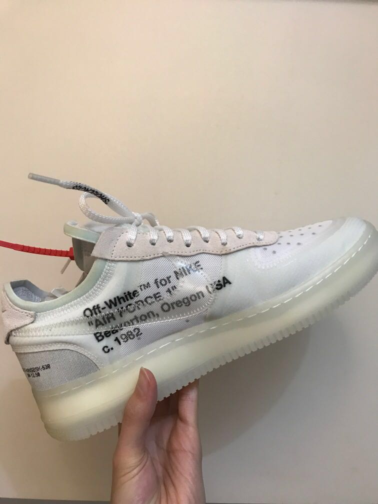 Af1 x deals off white og