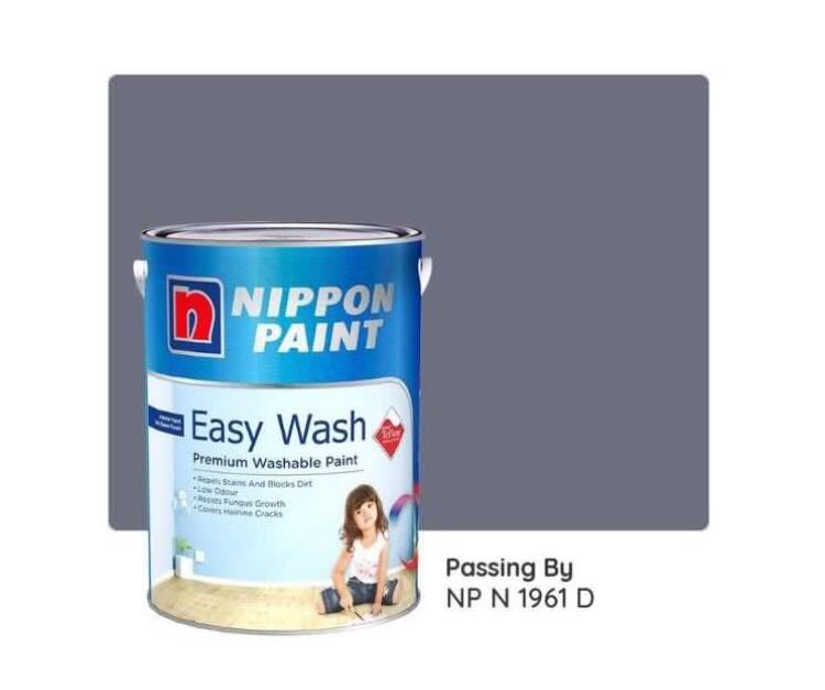 Nippon Paint Easy Wash N1961D (Passing By), Furniture & Home Living
