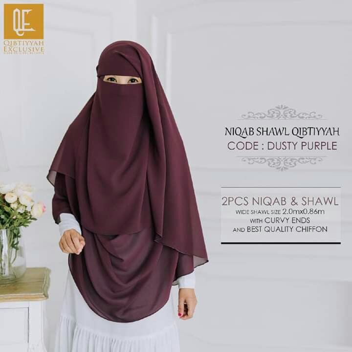 Burka shawl top