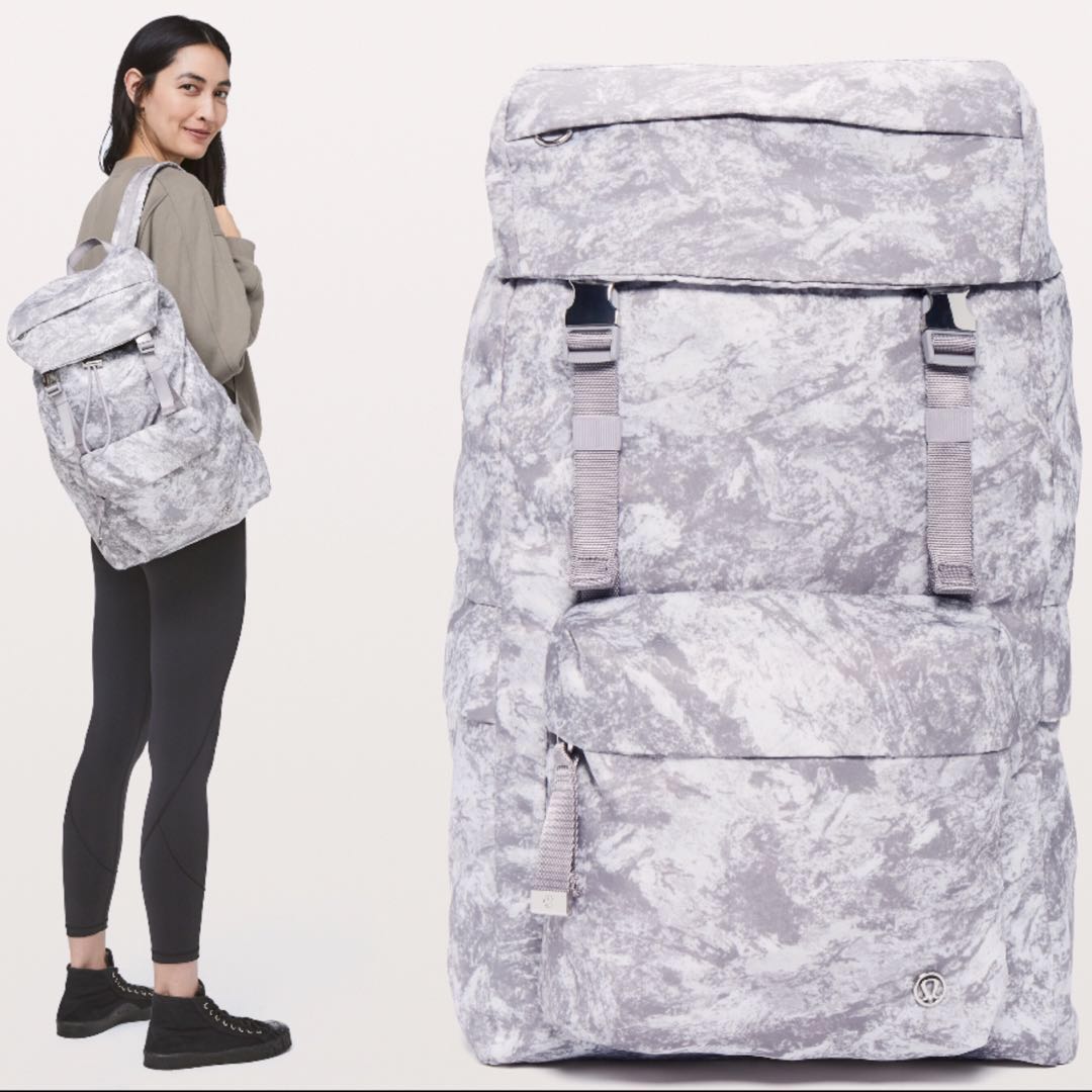 On my clearance level rucksack