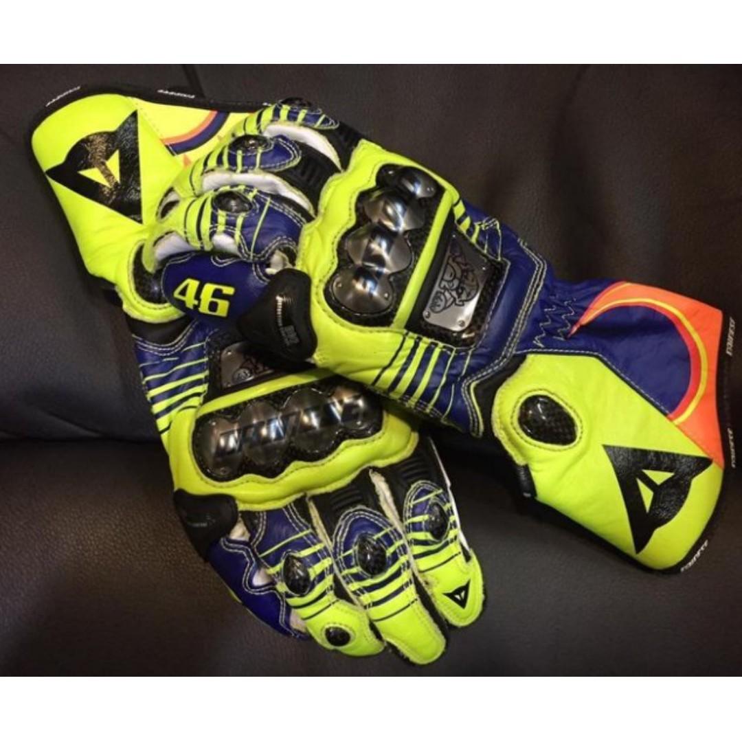 Original Dainese VR46 Valentino Rossi gloves, Everything Else ...