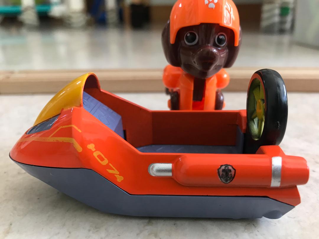 paw patrol zuma boat
