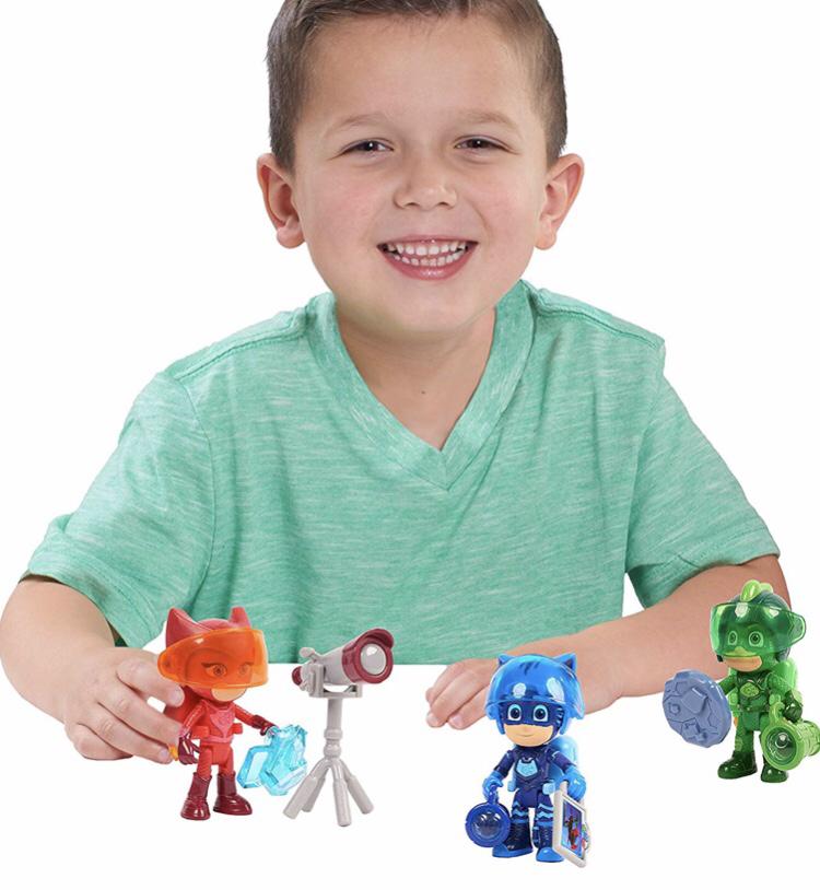 PJ Masks Super Moon Adventure 3Pack Collection Catboy, Owlette and